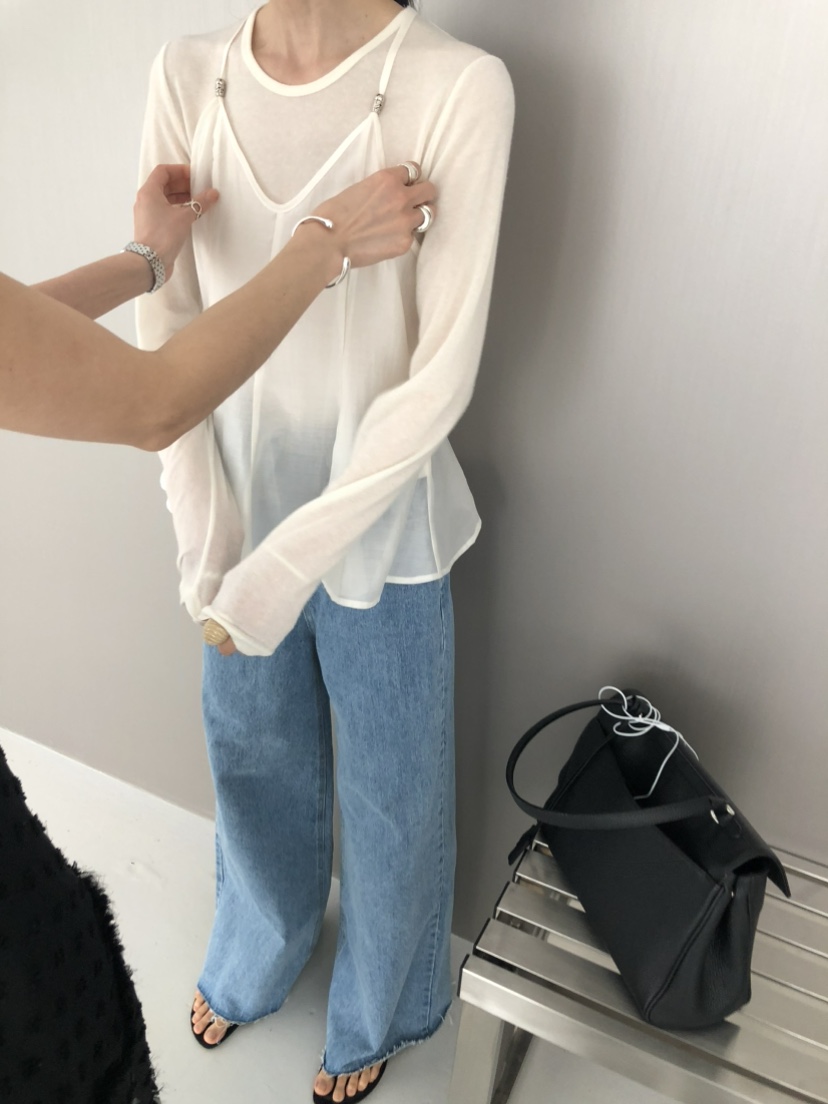 MOVENNE韓國代購女士新款人氣推薦熱賣休閑職業26夏季吊帶背心MOVENNE吊帶/背心