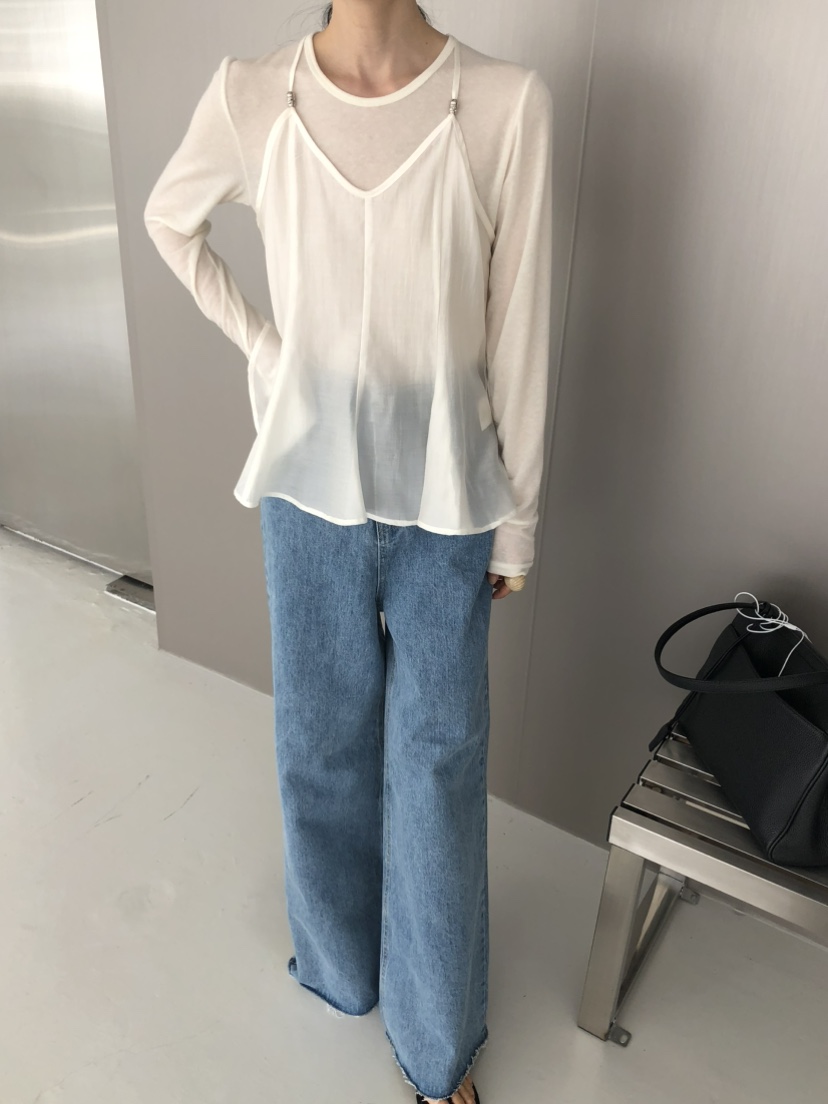 MOVENNE韓國代購女士新款人氣推薦熱賣休閑職業26夏季吊帶背心MOVENNE吊帶/背心