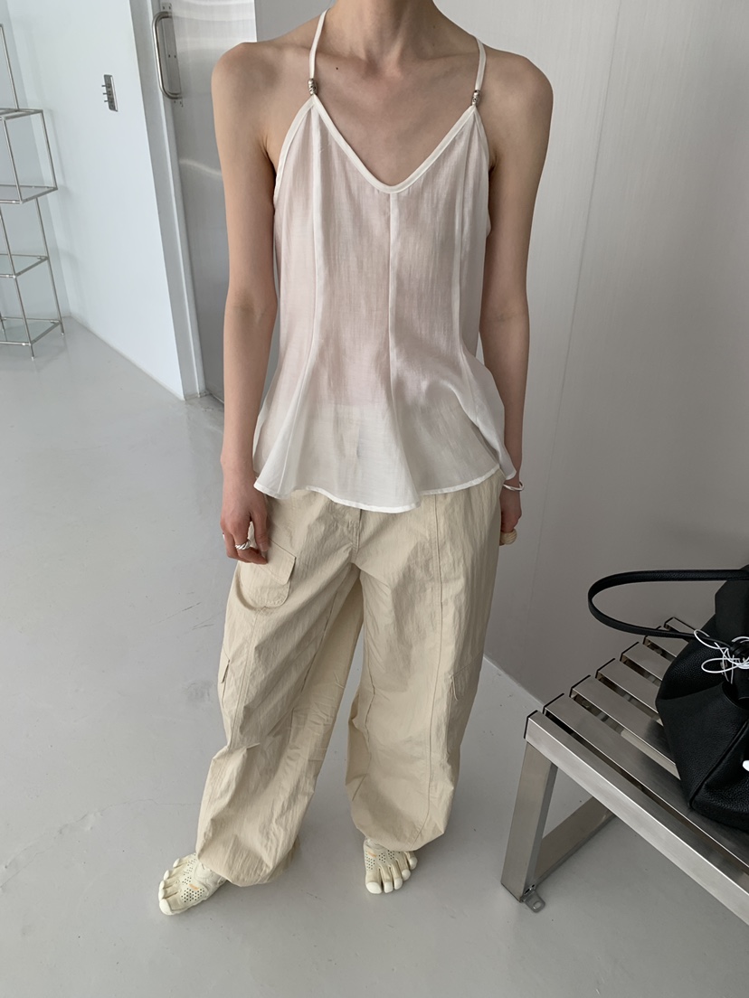 MOVENNE韓國代購女士新款人氣推薦熱賣休閑職業26夏季吊帶背心MOVENNE吊帶/背心