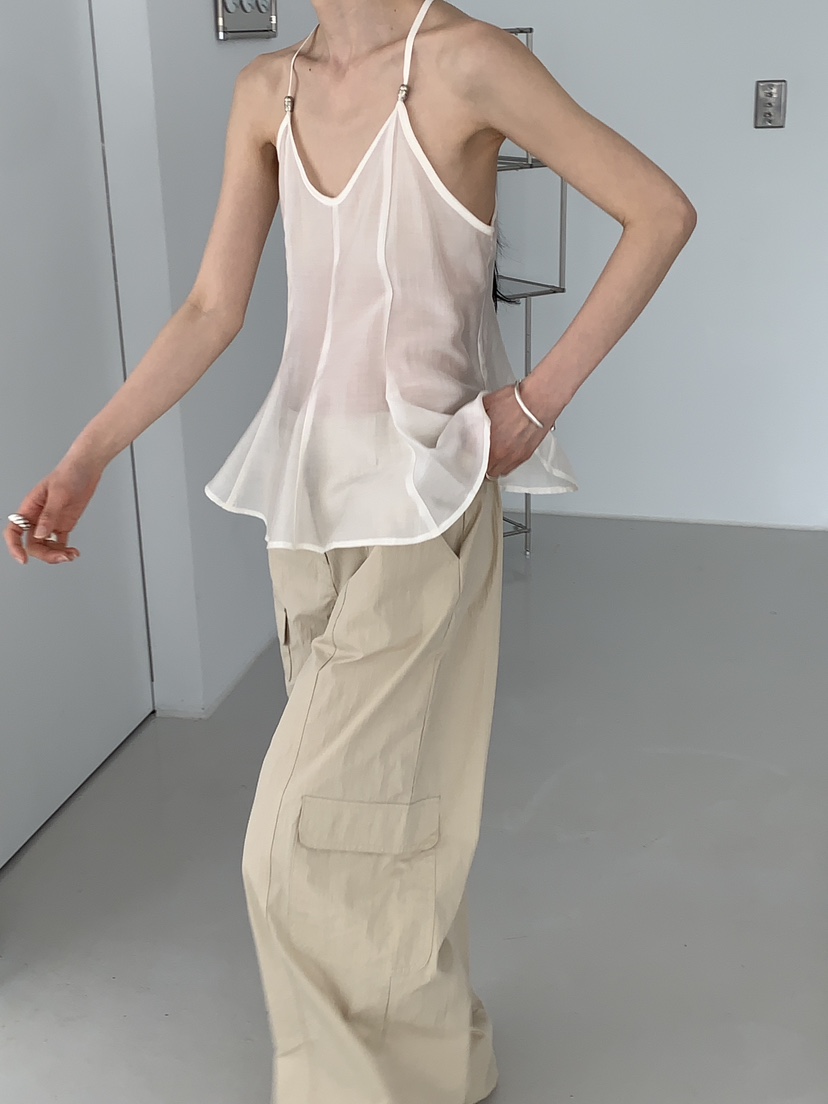 MOVENNE韓國代購女士新款人氣推薦熱賣休閑職業26夏季吊帶背心MOVENNE吊帶/背心