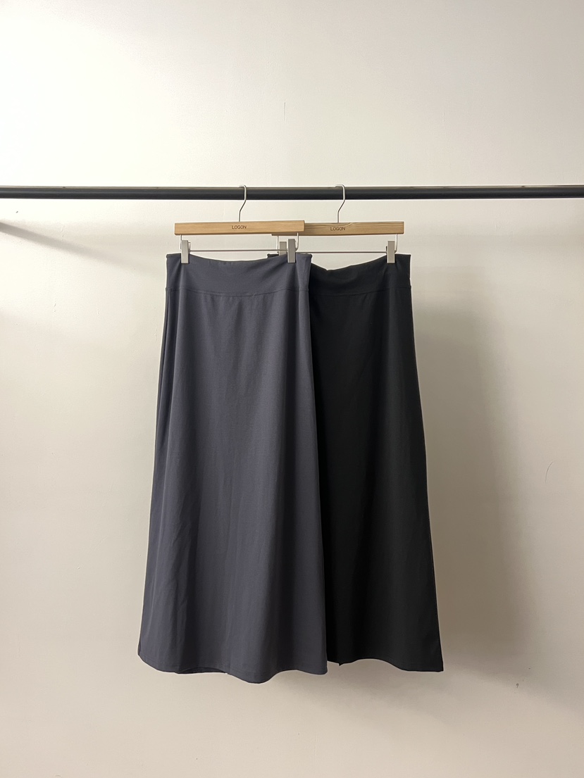 LOGON東大門實拍女士新款休閑26春夏職業真品時尚推薦長裙LOGON長裙