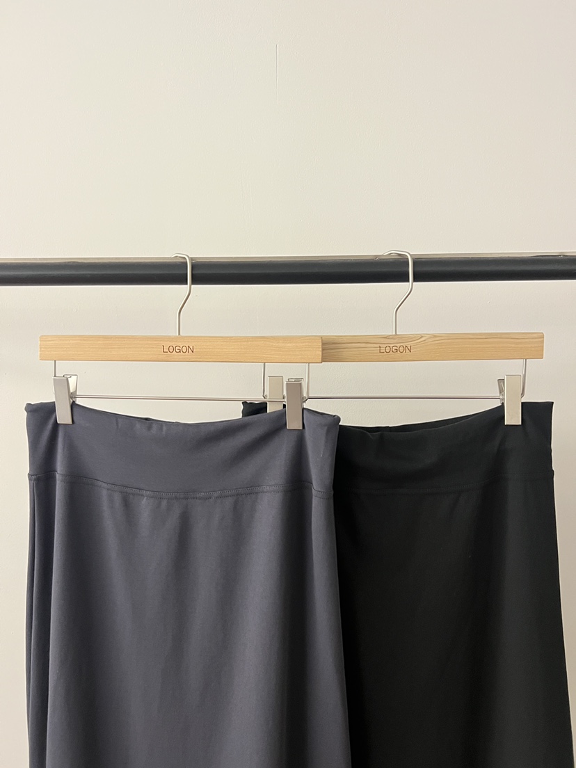 LOGON東大門實拍女士新款休閑26春夏職業真品時尚推薦長裙LOGON長裙