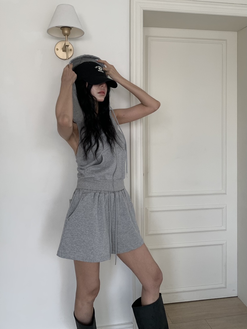 BADCALM韓國直郵女士新品熱賣休閑職業人氣真品吊帶背心鏤空BADCALM吊帶/背心