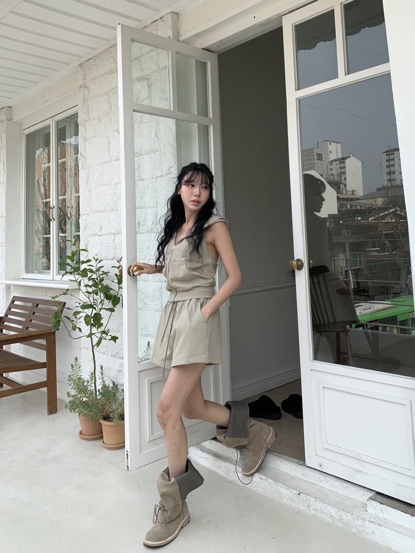 BADCALM韓國直郵女士新品熱賣休閑職業人氣真品吊帶背心鏤空BADCALM吊帶/背心