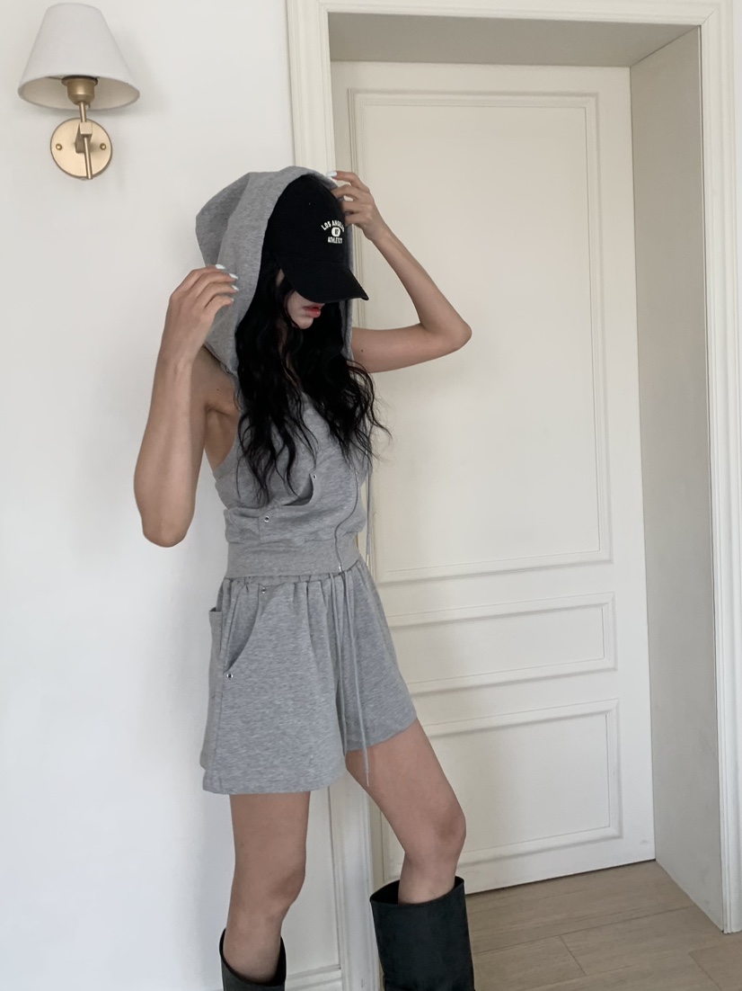 BADCALM韓國直郵女士新品熱賣休閑職業人氣真品吊帶背心鏤空BADCALM吊帶/背心