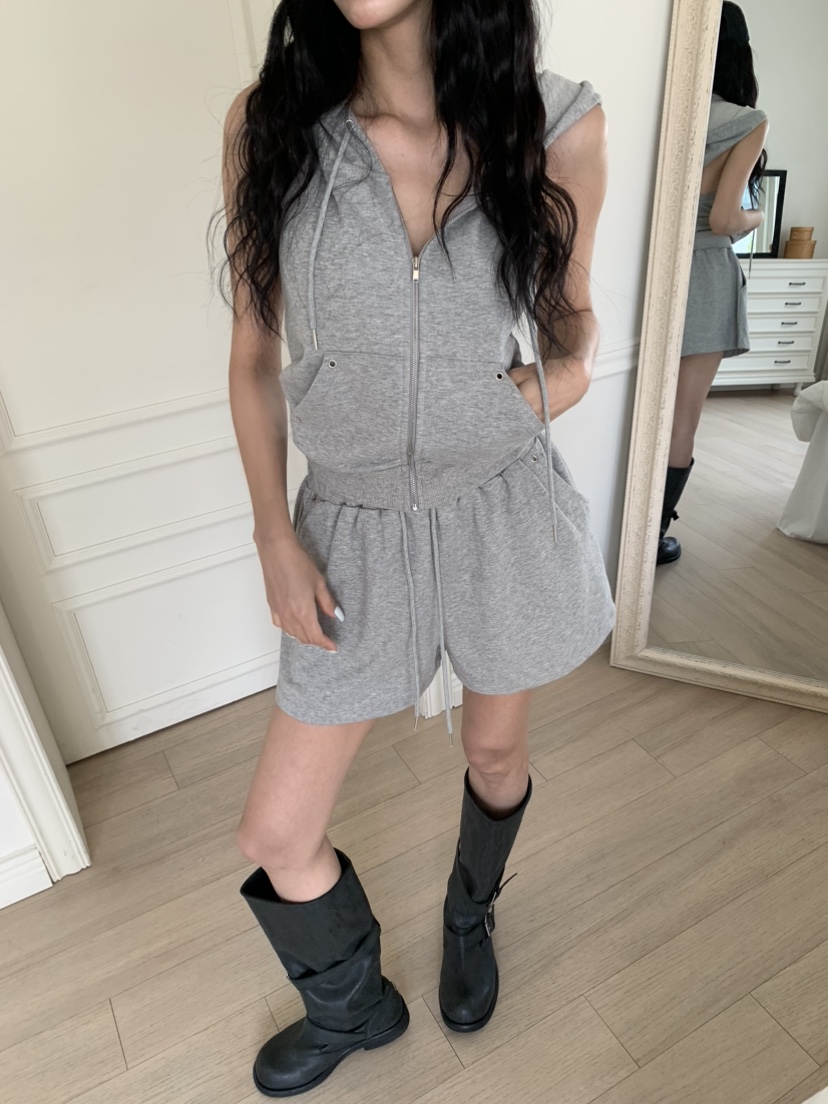 BADCALM韓國直郵女士新品熱賣休閑職業人氣真品吊帶背心鏤空BADCALM吊帶/背心圖色3