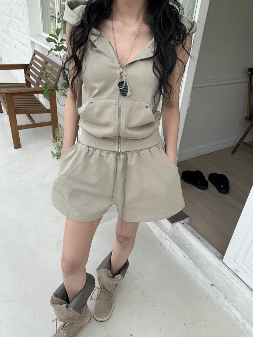 BADCALM韓國直郵女士新品熱賣休閑職業人氣真品吊帶背心鏤空BADCALM吊帶/背心圖色4