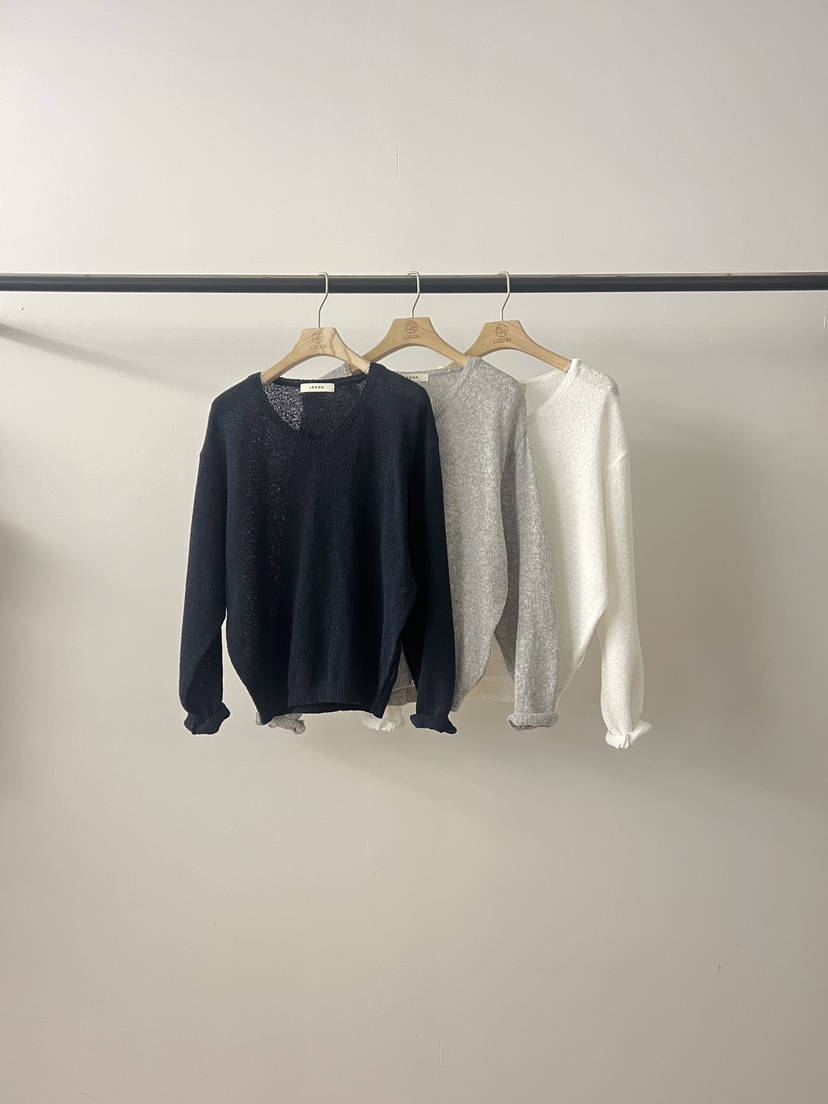 LOGON東大門實拍女裝新款職業人氣熱賣推薦時尚26春夏針織衫LOGON針織衫