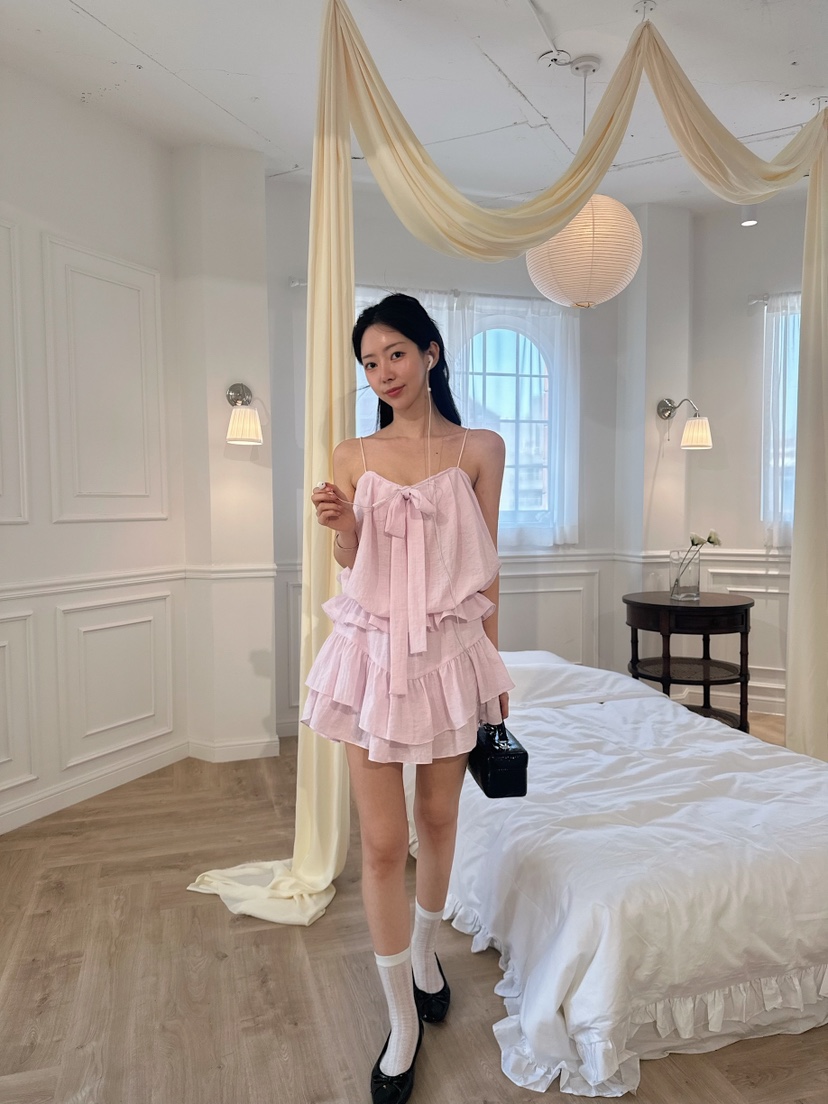 MARKE-P東大門直郵女士新品時尚推薦人氣真品吊帶背心緞MARKE-P吊帶/背心