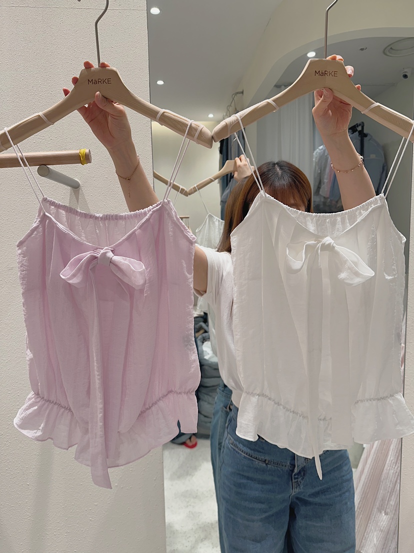 MARKE-P東大門直郵女士新品時尚推薦人氣真品吊帶背心緞MARKE-P吊帶/背心