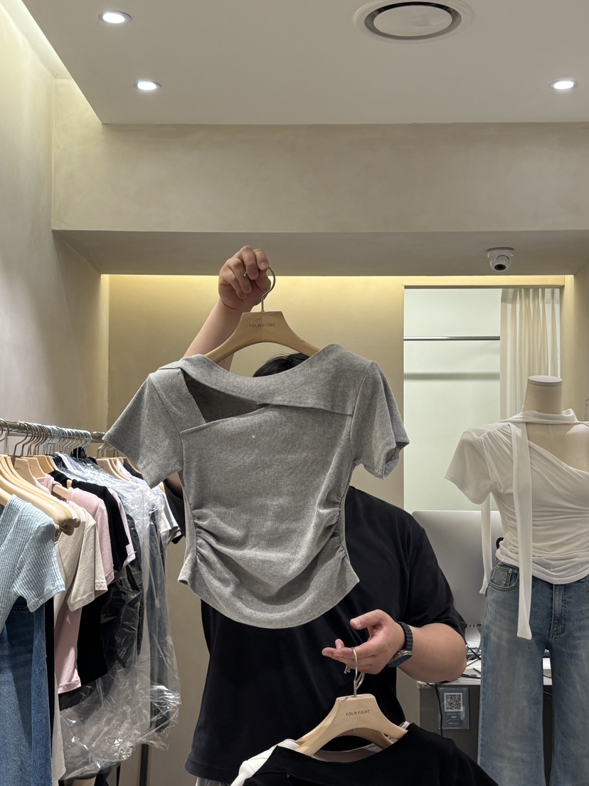 FOUREIGHT韓國直郵女士新款職業人氣時尚推薦休閑熱賣T恤FOUR EIGHTT恤圖色3