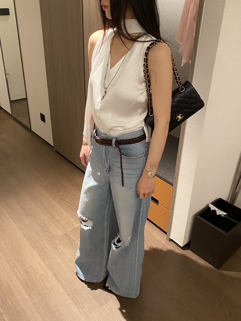 FOUREIGHT韓國代購女裝新品26春夏26夏季人氣休閑襯衫蕾絲衫FOUR EIGHT襯衫/蕾絲衫