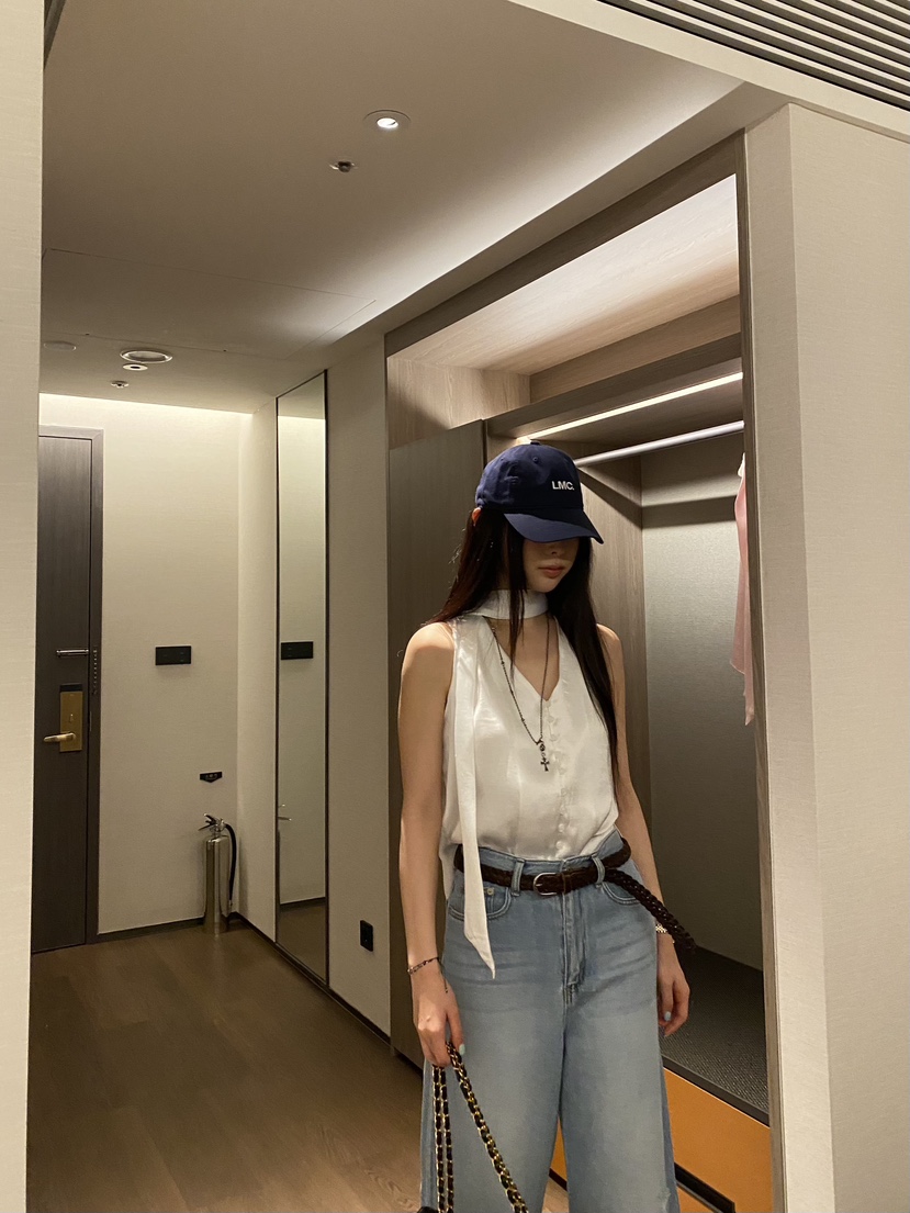 FOUREIGHT韓國代購女裝新品26春夏26夏季人氣休閑襯衫蕾絲衫FOUR EIGHT襯衫/蕾絲衫