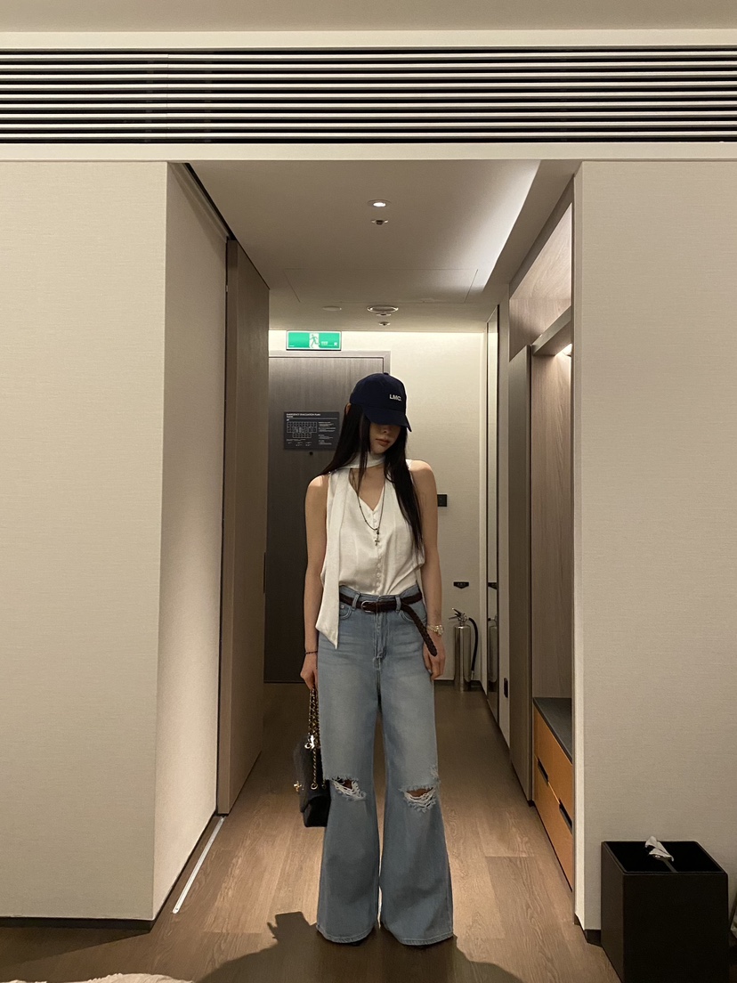 FOUREIGHT韓國代購女裝新品26春夏26夏季人氣休閑襯衫蕾絲衫FOUR EIGHT襯衫/蕾絲衫