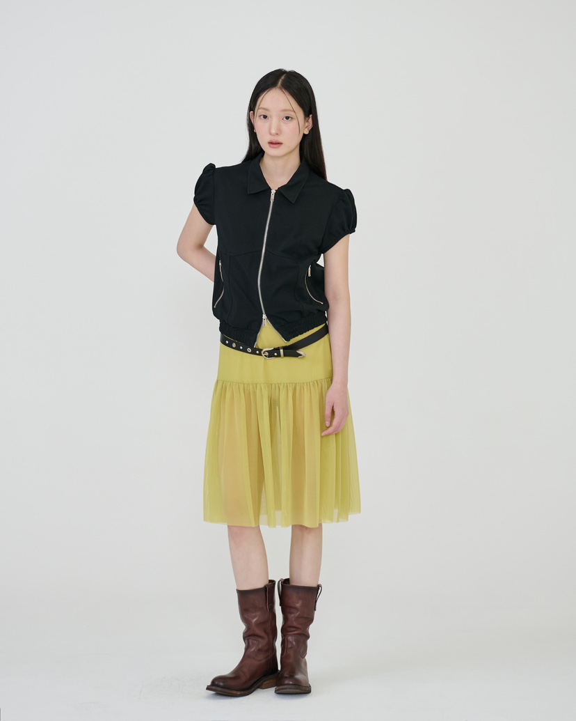 STAGE東大門直郵女裝新款時尚26春夏人氣推薦休閑夾克拉鏈STAGE夾克