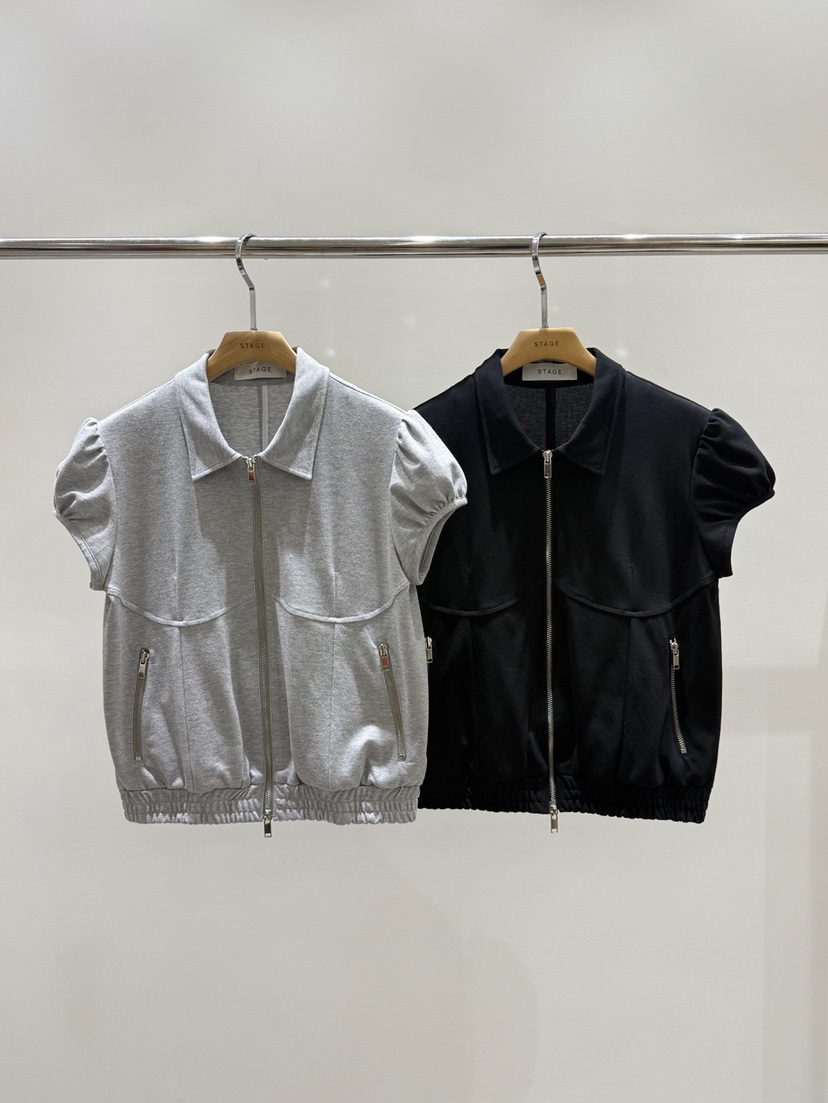 STAGE東大門直郵女裝新款時尚26春夏人氣推薦休閑夾克拉鏈STAGE夾克