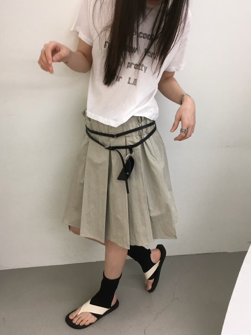 MINIMUZE韓國直郵女裝新品熱賣26春夏真品人氣半身裙中短裙MINIMUZE半身裙/中短裙