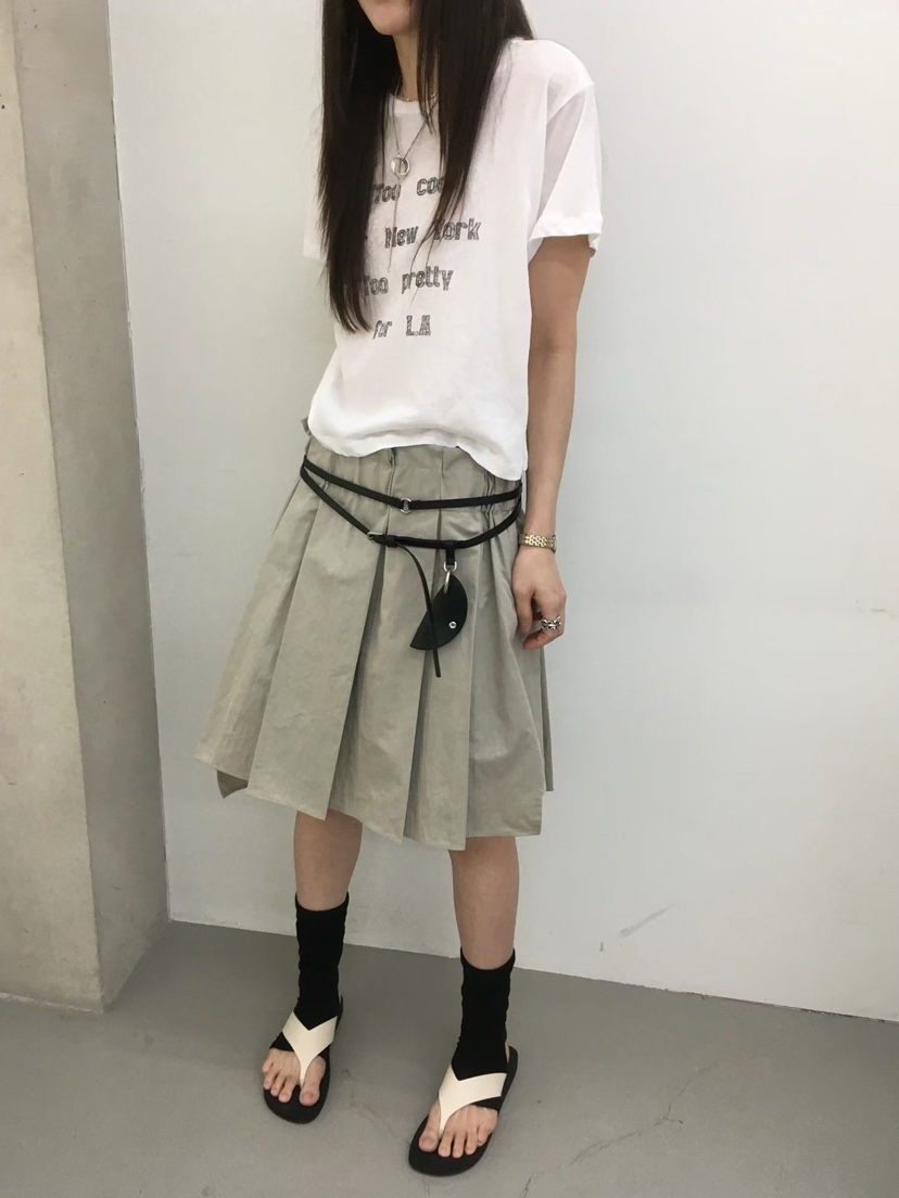 MINIMUZE韓國直郵女裝新品熱賣26春夏真品人氣半身裙中短裙MINIMUZE半身裙/中短裙