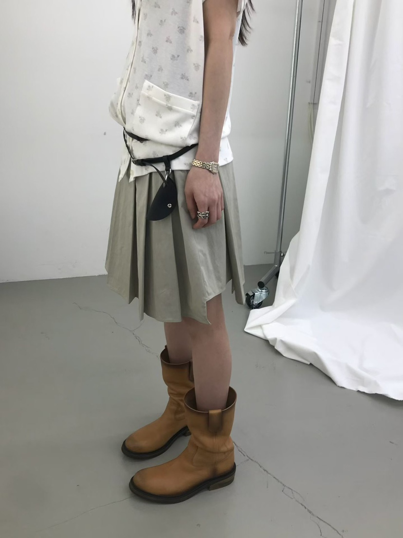 MINIMUZE韓國直郵女裝新品熱賣26春夏真品人氣半身裙中短裙MINIMUZE半身裙/中短裙