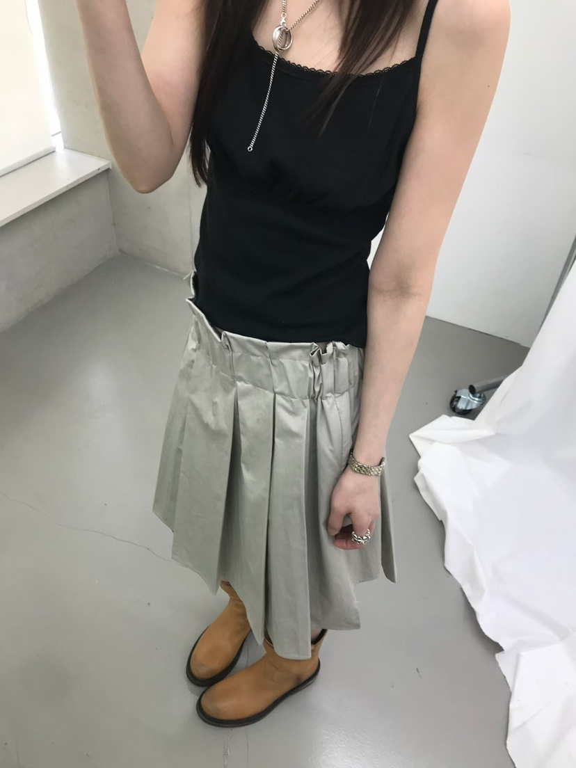 MINIMUZE韓國直郵女裝新品熱賣26春夏真品人氣半身裙中短裙MINIMUZE半身裙/中短裙