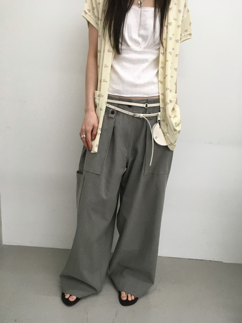 MINIMUZE東大門直郵女士新款職業推薦時尚真品休閑褲口袋MINIMUZE休閑褲