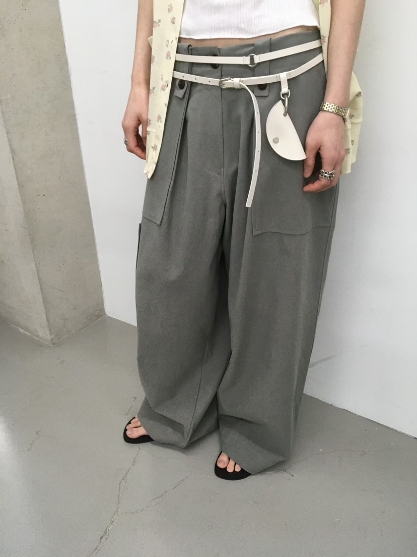 MINIMUZE東大門直郵女士新款職業推薦時尚真品休閑褲口袋MINIMUZE休閑褲