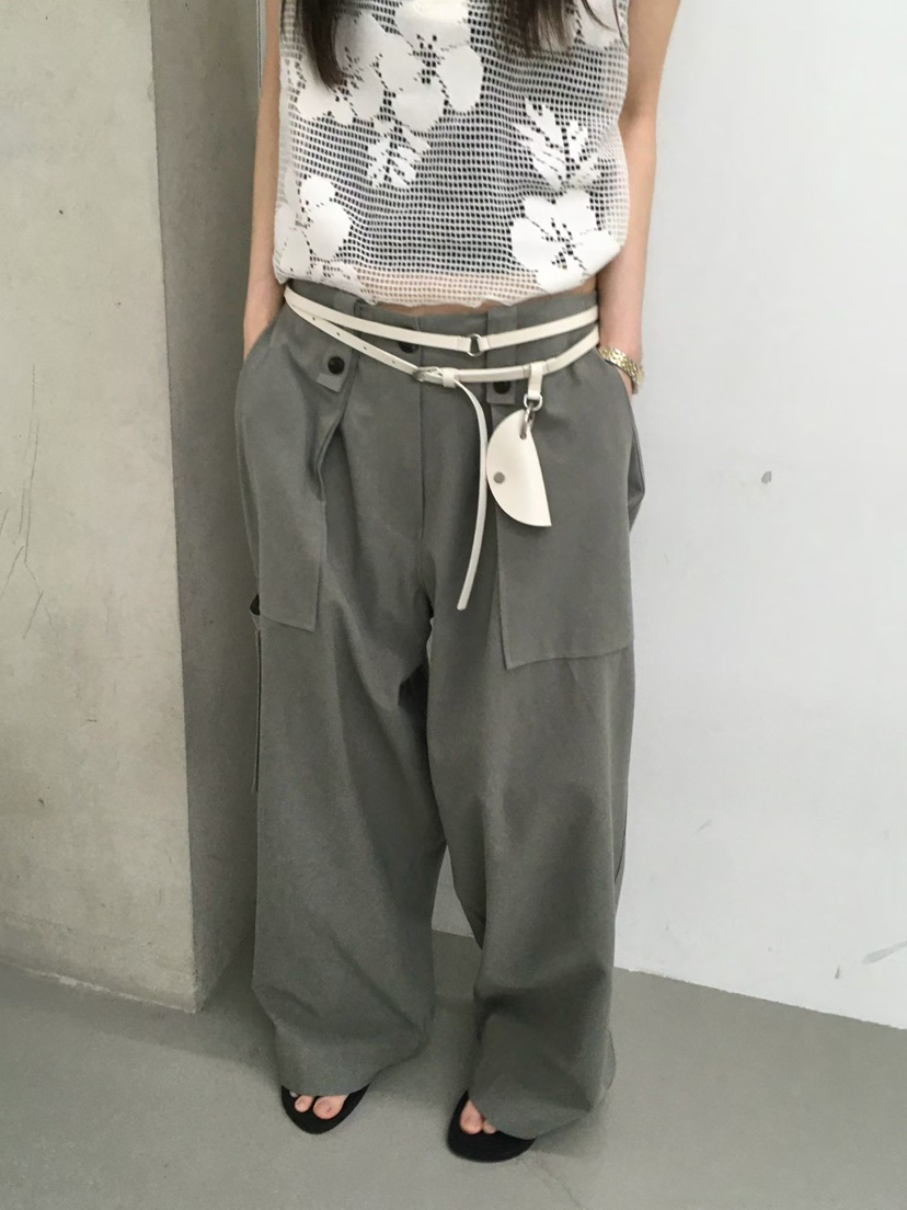 MINIMUZE東大門直郵女士新款職業推薦時尚真品休閑褲口袋MINIMUZE休閑褲