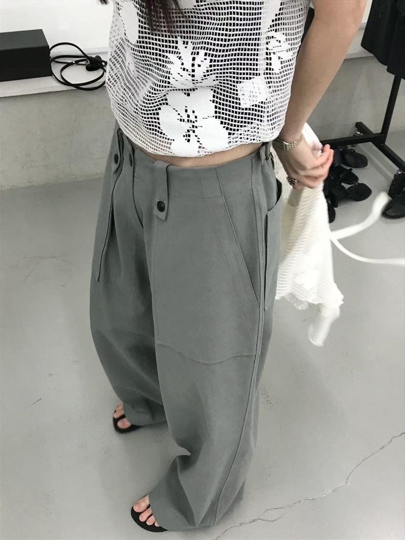 MINIMUZE東大門直郵女士新款職業推薦時尚真品休閑褲口袋MINIMUZE休閑褲