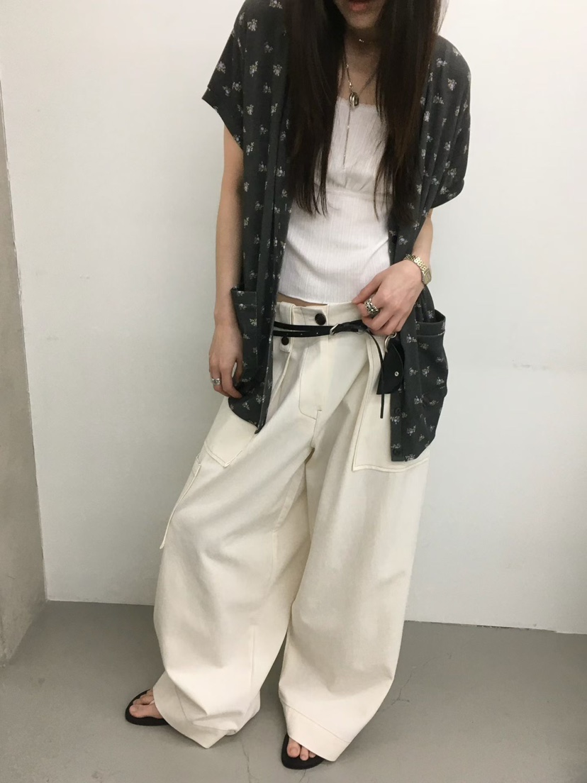 MINIMUZE東大門直郵女士新款職業推薦時尚真品休閑褲口袋MINIMUZE休閑褲