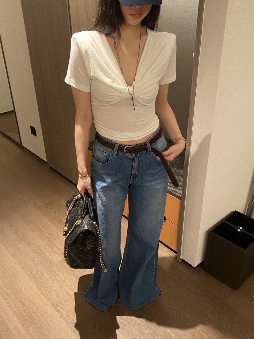 FOUREIGHT東大門實拍女士新款26春夏熱賣職業推薦休閑T恤FOUR EIGHTT恤