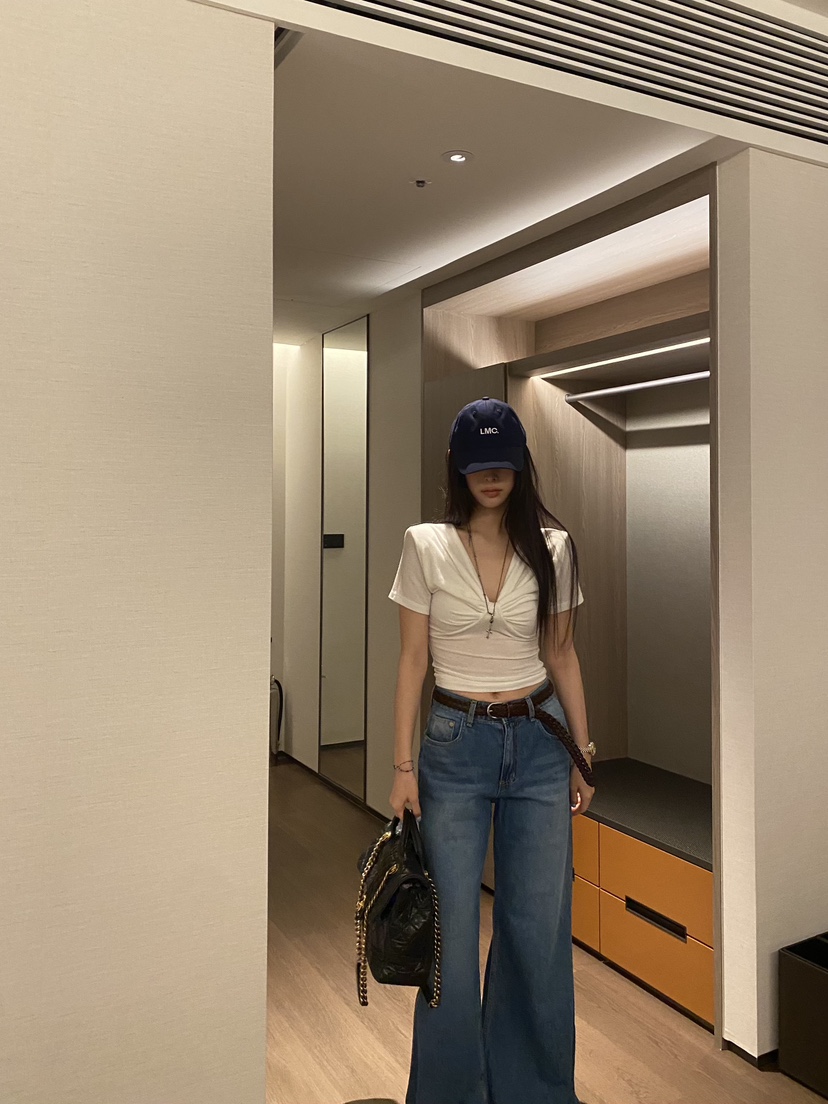 FOUREIGHT東大門實拍女士新款26春夏熱賣職業推薦休閑T恤FOUR EIGHTT恤