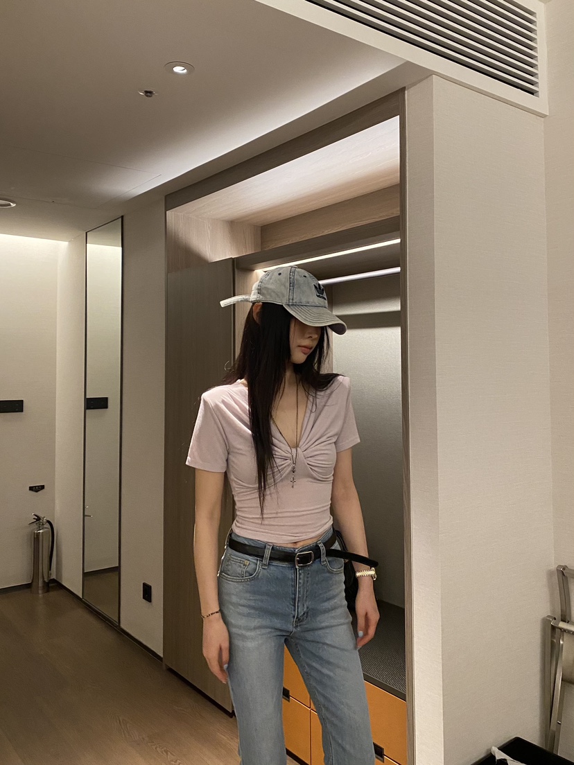 FOUREIGHT東大門實拍女士新款26春夏熱賣職業推薦休閑T恤FOUR EIGHTT恤