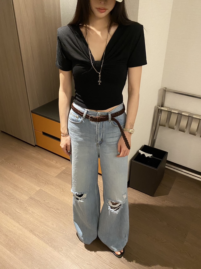 FOUREIGHT東大門實拍女士新款26春夏熱賣職業推薦休閑T恤FOUR EIGHTT恤