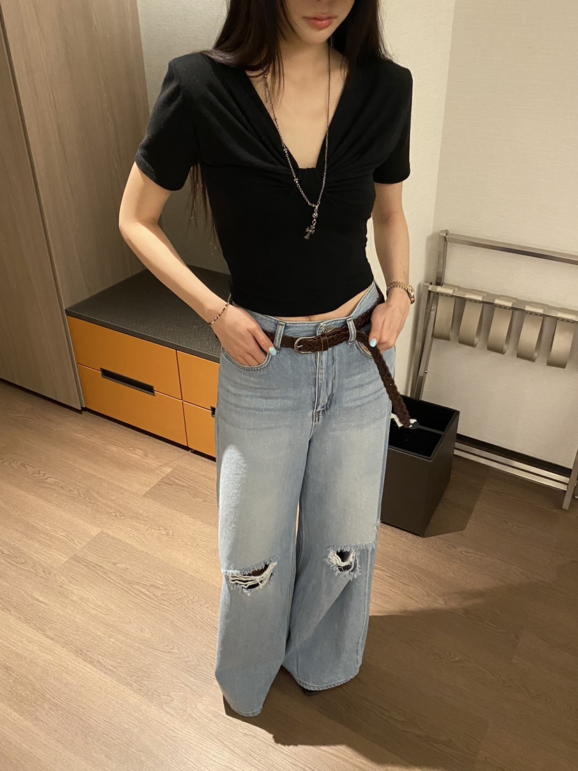 FOUREIGHT東大門實拍女士新款26春夏熱賣職業推薦休閑T恤FOUR EIGHTT恤