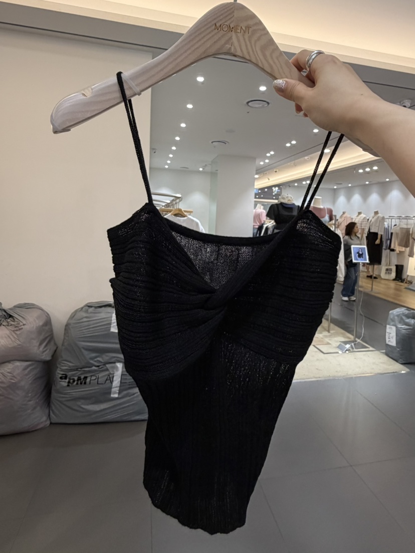 MOMENT東大門直郵女裝新品熱賣職業真品休閑人氣吊帶背心MOMENT/RECOVER吊帶/背心圖色3