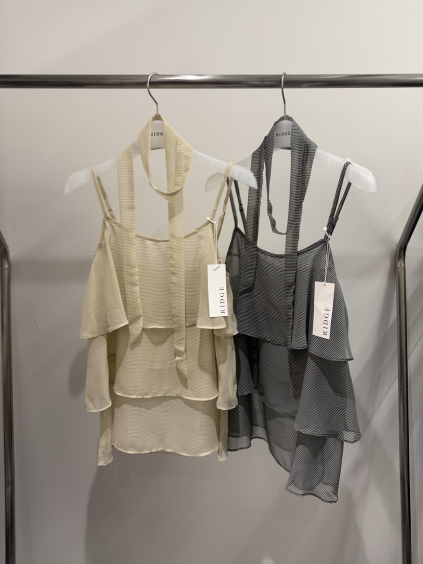 RIDGE-P韓國代購女裝新款熱賣推薦休閑真品吊帶背心含脖帶RIDGE-P吊帶/背心