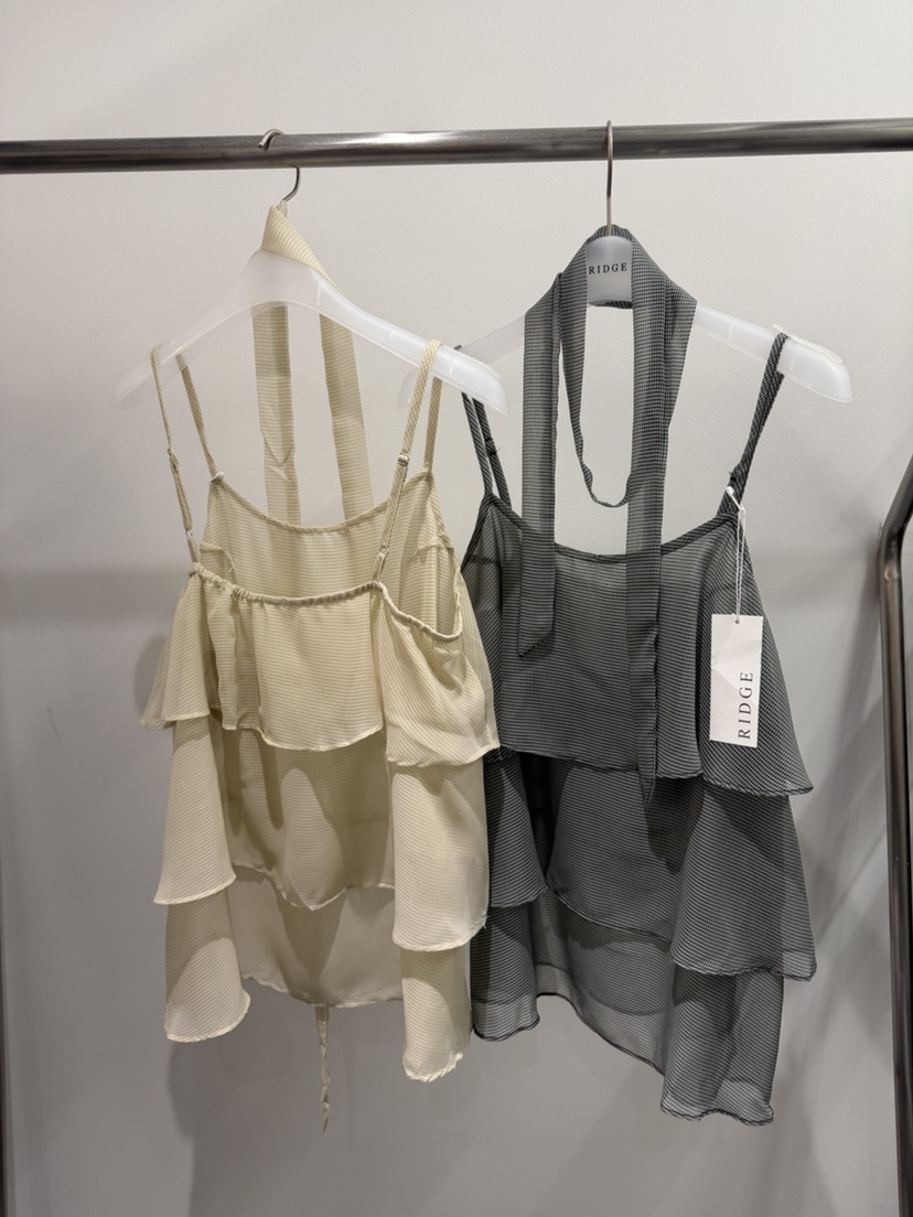 RIDGE-P韓國代購女裝新款熱賣推薦休閑真品吊帶背心含脖帶RIDGE-P吊帶/背心