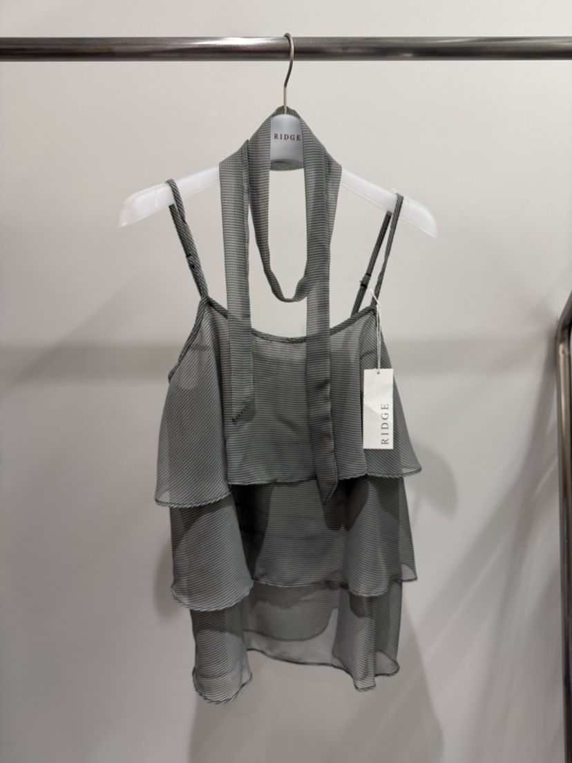 RIDGE-P韓國代購女裝新款熱賣推薦休閑真品吊帶背心含脖帶RIDGE-P吊帶/背心圖色1