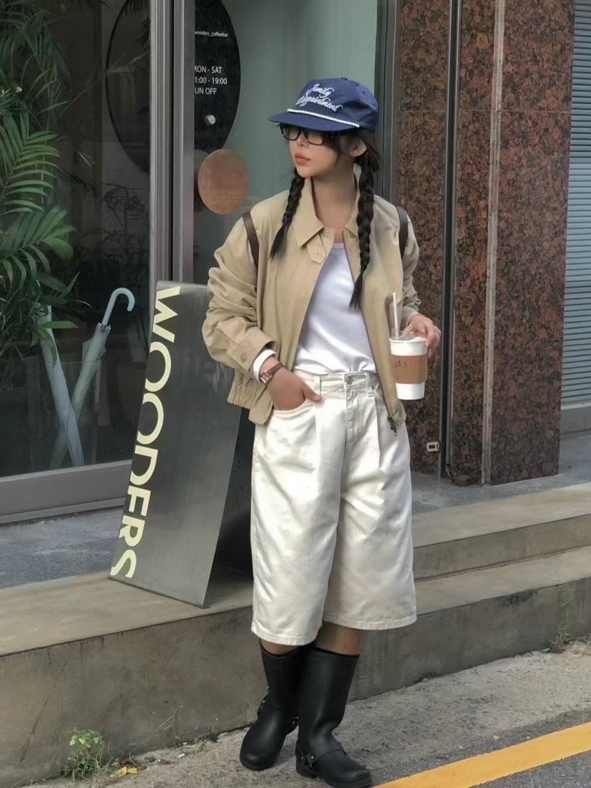 ONDO-P韓國代購女士新款熱賣職業真品26春夏休閑推薦短褲ONDO-P短褲