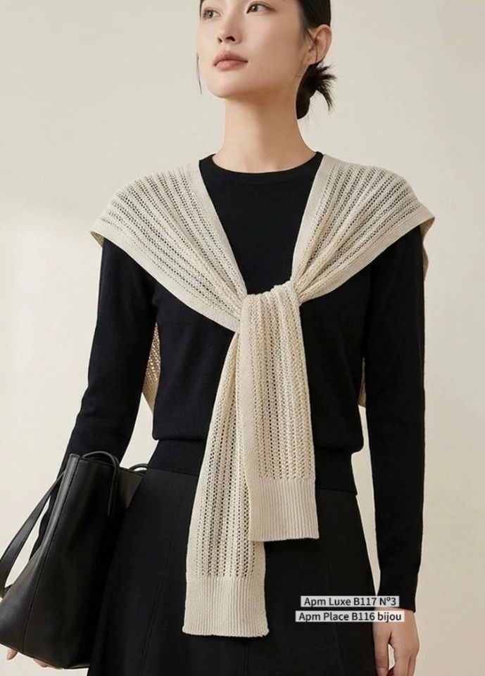 N3韓國直郵實拍女士新款推薦熱賣人氣圍巾披肩披肩亞麻羅紋N3圍巾/披肩