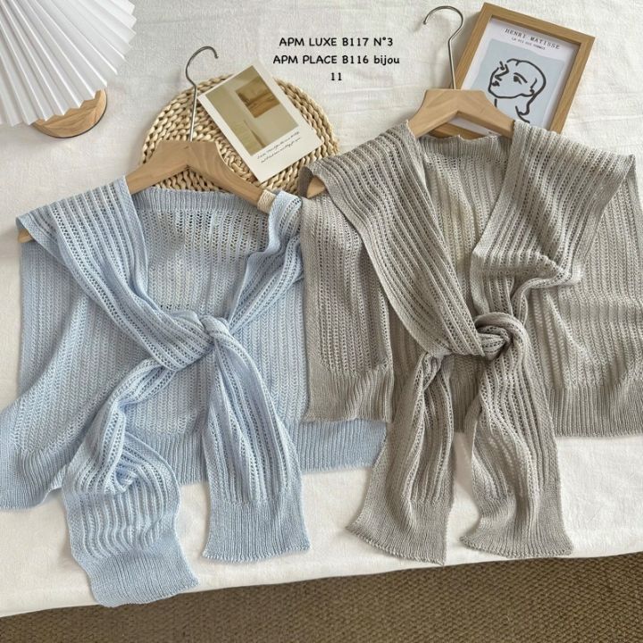 N3韓國直郵實拍女士新款推薦熱賣人氣圍巾披肩披肩亞麻羅紋N3圍巾/披肩