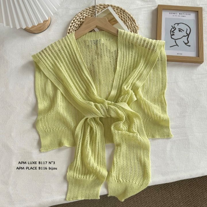 N3韓國直郵實拍女士新款推薦熱賣人氣圍巾披肩披肩亞麻羅紋N3圍巾/披肩圖色6