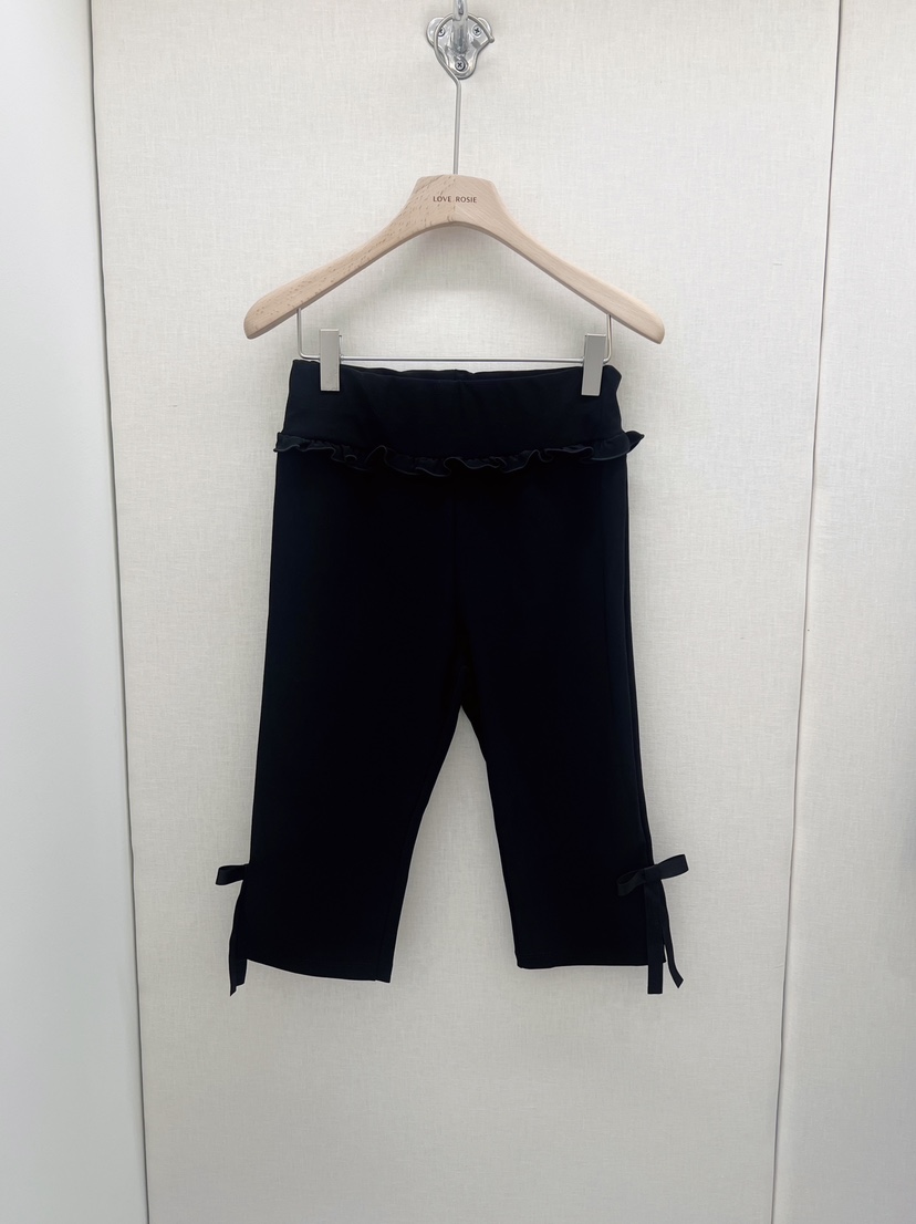 LOVE ROSIE韓國直郵女士新款人氣職業休閑26春夏短褲七分褲緞LOVE ROSIE短褲圖色1