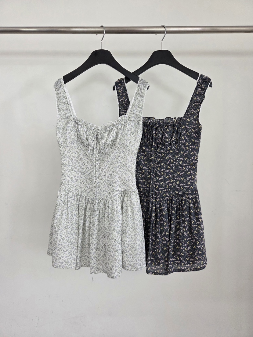 VERANDA韓國東大門代購女士新品26春夏推薦熱賣連衣裙小花VERANDA連衣裙