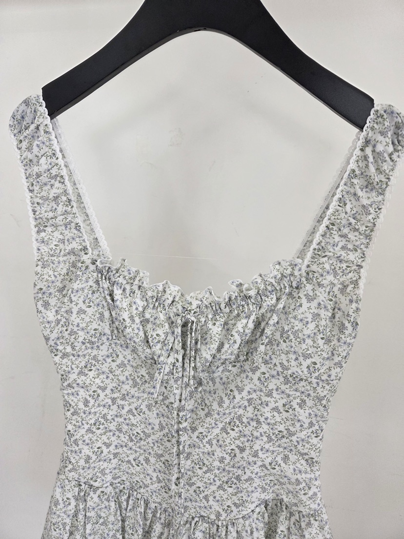 VERANDA韓國東大門代購女士新品26春夏推薦熱賣連衣裙小花VERANDA連衣裙