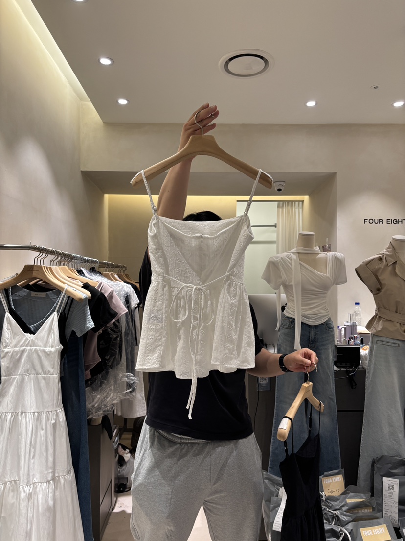 FOUREIGHT東大門直郵女裝新品時尚真品人氣熱賣休閑吊帶背心FOUR EIGHT吊帶/背心