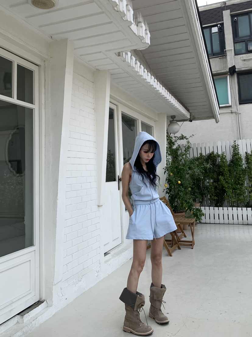 BADCALM韓國代購女裝新品休閑真品人氣時尚職業熱賣短褲鏤空BADCALM短褲