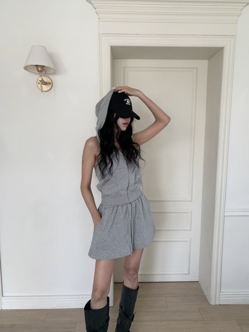 BADCALM韓國代購女裝新品休閑真品人氣時尚職業熱賣短褲鏤空BADCALM短褲