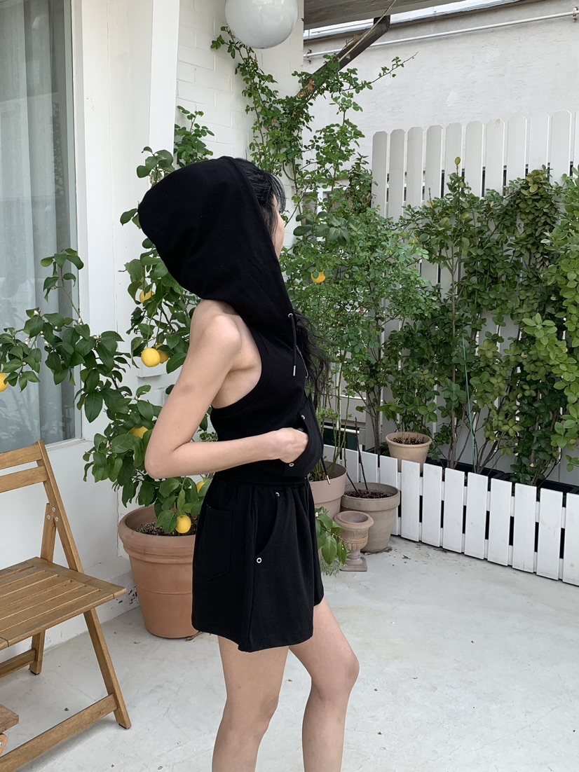 BADCALM韓國代購女裝新品休閑真品人氣時尚職業熱賣短褲鏤空BADCALM短褲