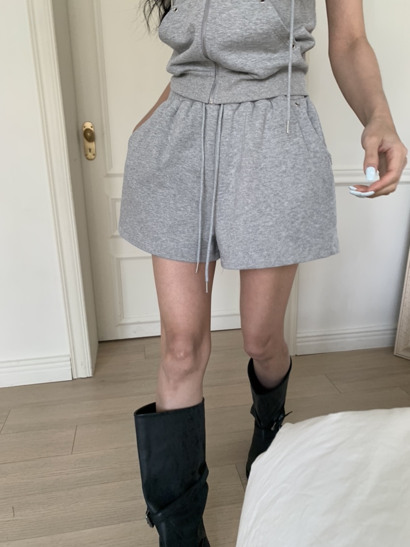 BADCALM韓國代購女裝新品休閑真品人氣時尚職業熱賣短褲鏤空BADCALM短褲圖色3